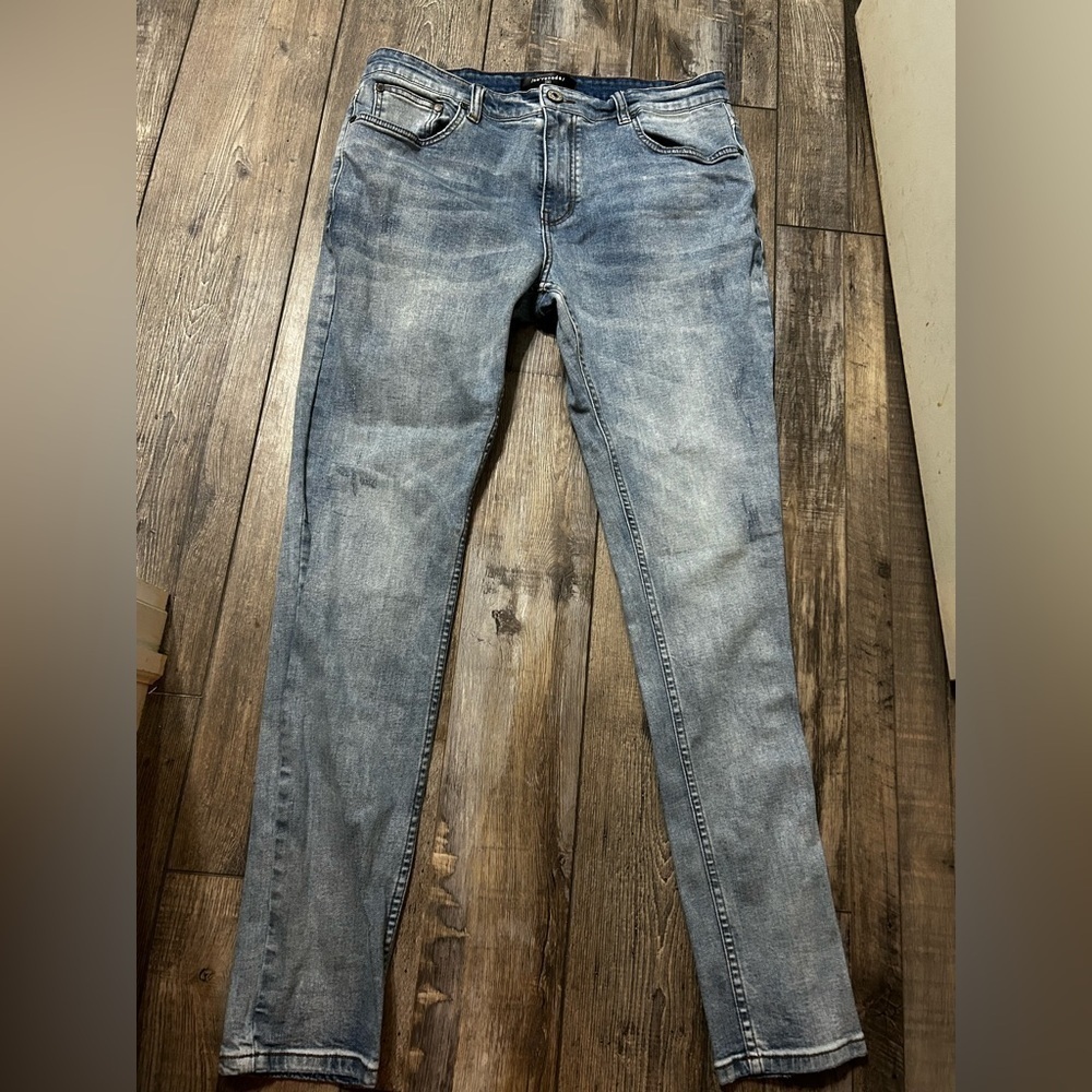 Se’renade Light wash Distressed Men's skinny Jeans size 36
